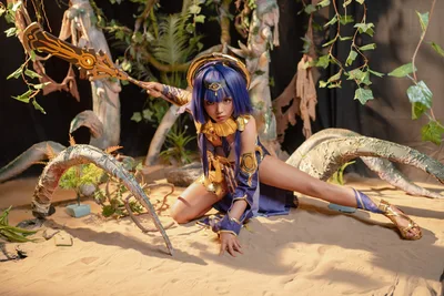 Blue-Haired Model - free people & portraits wallpaper 6000×4000