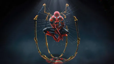 Iron Spider's Web of Power - free movies & tv wallpaper 7680×4320
