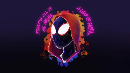 Miles Morales: Neon Leap of Faith - free movies & tv wallpaper 3840×2160