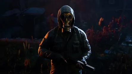Stalker in the Darkness: Heart of Chornobyl - free wallpaper 5120×2880
