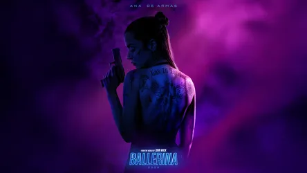 Ballerina: Ana de Armas's 2025 Noir Thriller - free wallpaper 5120×2880