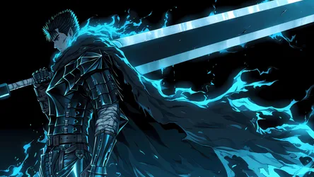 Guts The Dragon Slayer Warrior - free wallpaper 5120×2880