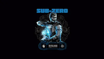 Sub-Zero Cryomancer Legacy in Icy Blue - free wallpaper 7680×4320