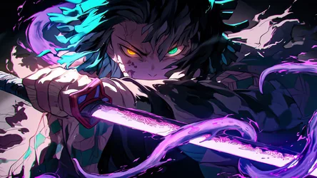 Tanjiro's Demon Slayer Power Unleashed - free anime wallpaper 5120×2880
