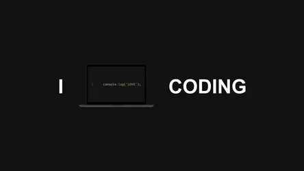I Love Coding - Dark Developer's Dream - free wallpaper 3840×2160
