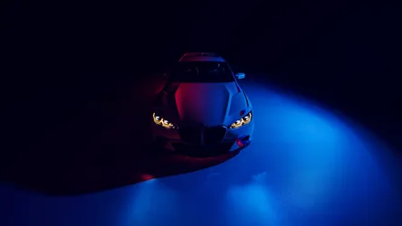BMW CSL Neon Dreams in Darkness - free cars & vehicles wallpaper 7680×4320