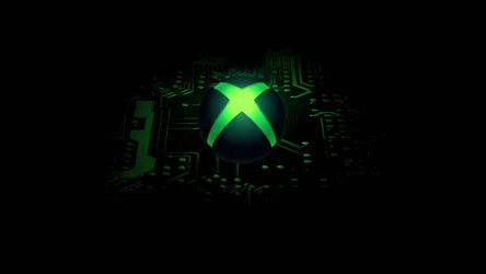 Xbox Neon Glow on Black AMOLED - free technology wallpaper 5120×2880