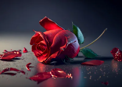 Crimson Bloom: Red Rose in 5K Elegance - free nature wallpaper 5120×3686