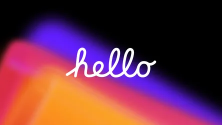 Colorful Hello - Apple Event Aesthetic - free technology wallpaper 3840×2160