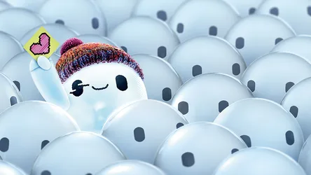 Cute Robot Among the Crowd - free movies & tv wallpaper 3840×2160