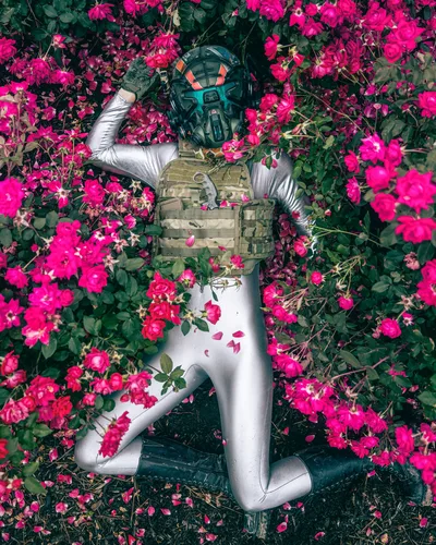 Armored Dreams Among Pink Blossoms - free photography wallpaper 5352×6690