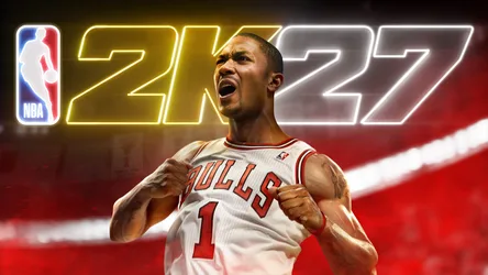 Derrick Rose NBA 2K27 Chicago Bulls Cover Art - free wallpaper 3840×2160