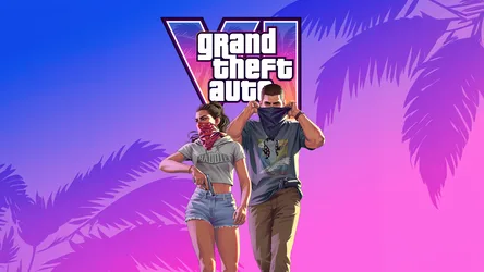 GTA VI: Jason and Lucia's Vice City Adventure - free gaming wallpaper 5120×2880