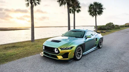 2026 Ford Mustang RTR - Coastal Sunset Dream - free cars & vehicles wallpaper 5120×2880