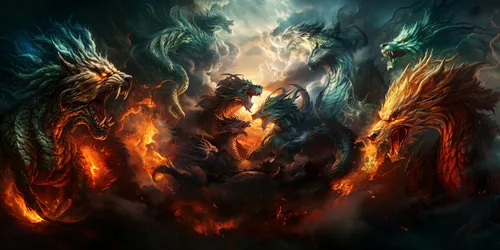 Glowing Clouds - free gaming wallpaper 6000×3000