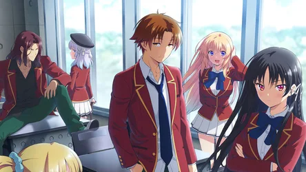 Elite Class Gathering by the Window - free wallpaper 3840×2160