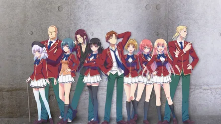 Classroom of the Elite - Student Council Portrait - free wallpaper 3840×2160