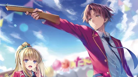 Sky High Minds: Ayanokoji and Sakayanagi - free nature wallpaper 5120×2880