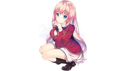 Honami Ichinose - Elegant School Girl Portrait - free wallpaper 3840×2160