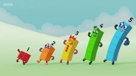 Numberblocks Counting Under Sunny Skies - free nature wallpaper 1920×1080