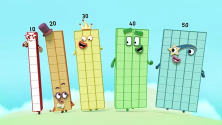 Numberblocks Celebrate Under the Blue Sky - free nature wallpaper 1200×675