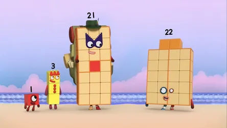 Numberblocks Beach Adventure by the Sea - free gaming wallpaper 1200×675