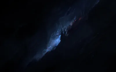Midnight Ocean Under Starlit Clouds - free gaming wallpaper 15200×9500