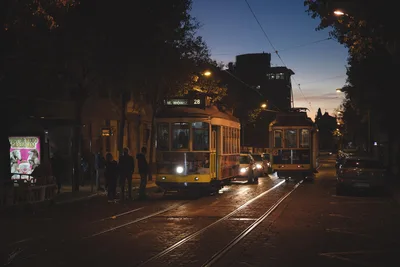 Architecture and Trees in a Car - free city & urban wallpaper 8197×5465