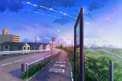 Architecture on a City Street - free anime wallpaper 5472×3648