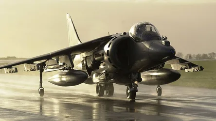 Military Jet On Wet Runway At Dawn - free cars & vehicles wallpaper 3840×2160
