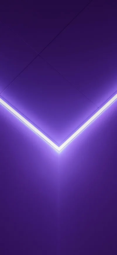 Neon Glow: Modern Purple Ceiling Light - free nature wallpaper 1284×2778
