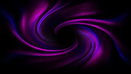 Purple Glowing Energy Spiral - free cyberpunk wallpaper 3840×2160