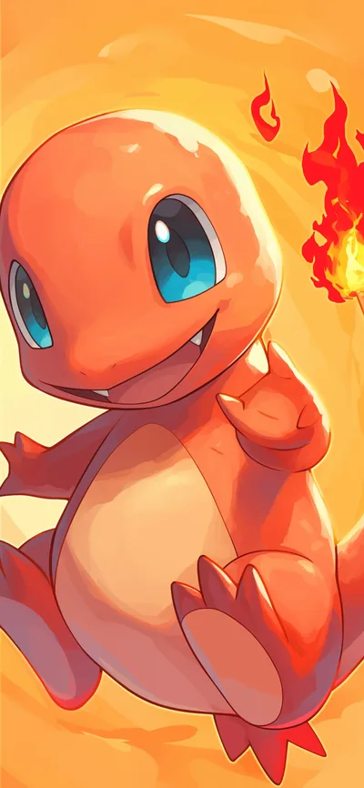 Charmander's Fiery Spirit - free nature wallpaper 2000×4329