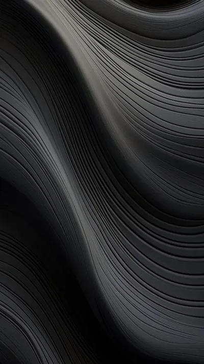 Dark Silk Waves - free wallpaper 736×1312