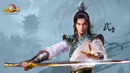 Armed Black-Haired Guy - free gaming wallpaper 1920×1080
