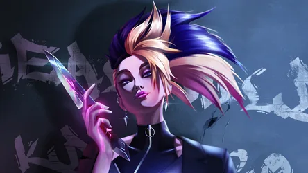 Armed Blonde-Haired Muse - free wallpaper 5120×2880