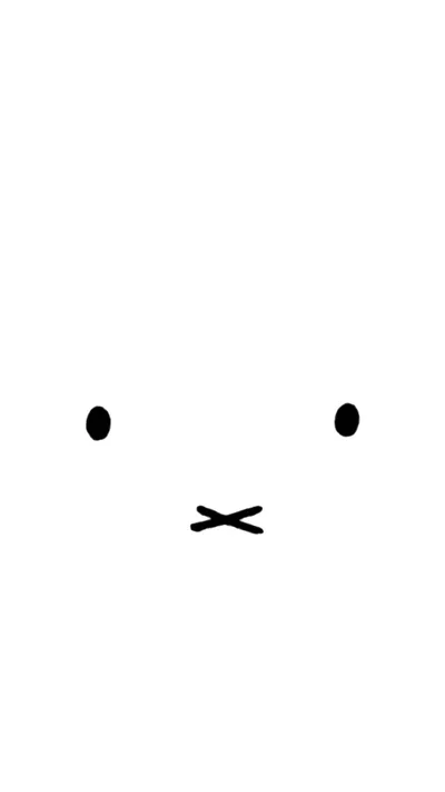 Minimalist Silent Face - free wallpaper 1080×1920