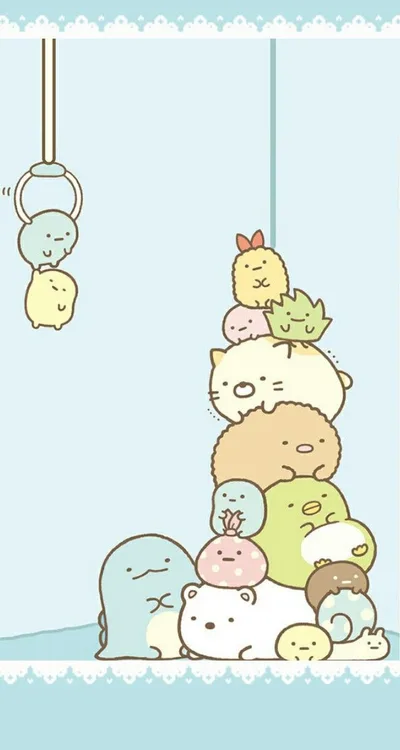 Adorable Crane Game Stack of Plush Friends - free gaming wallpaper 653×1224