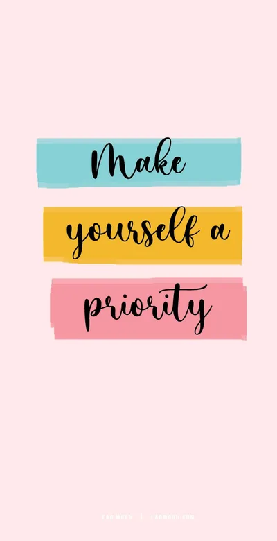 Make Yourself a Priority - free cartoons & comics wallpaper 757×1477