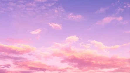 Dreamy Purple Gradient Sky with Soft Clouds - free landscapes wallpaper 1920×1080