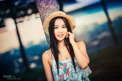 Black-Haired Girl in a Dress - free people & portraits wallpaper 5760×3840