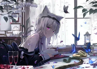 Window: Reclining Muse - free wallpaper 2549×1811
