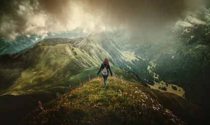 Man in the Mountains - free people & portraits wallpaper 2048×1229