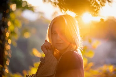 Sunlit Blonde-Haired Girl - free people & portraits wallpaper 6000×4000