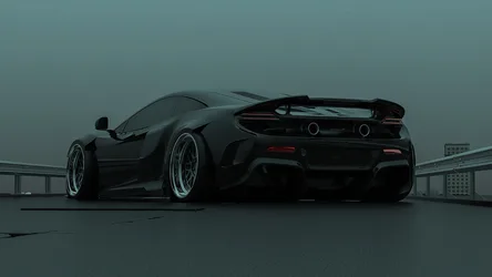 Sports Car in a Car - free wallpaper 1920×1080
