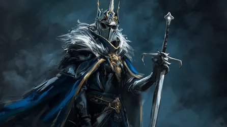 Gentleman in Armor - free art & design wallpaper 2912×1632