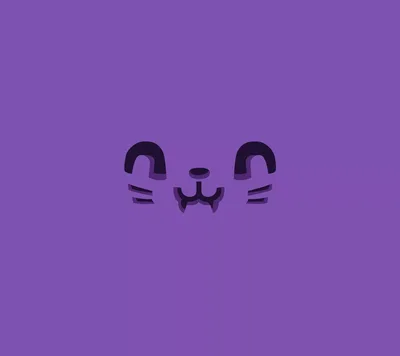 Purple Minimalist Face - free wallpaper 1920×1707