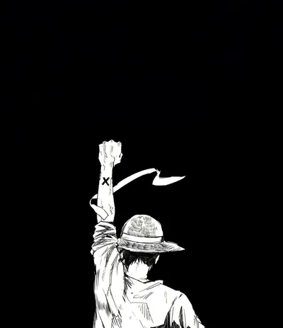 Solitary Victory: Arm Raised in Triumph - free dark wallpaper 1430×1656