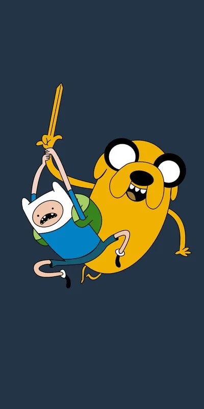 Adventure Time Heroes Ready for Battle - free fantasy wallpaper 800×1600