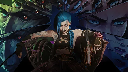 Jinx: Chaos and Firepower - free gaming wallpaper 3840×2160